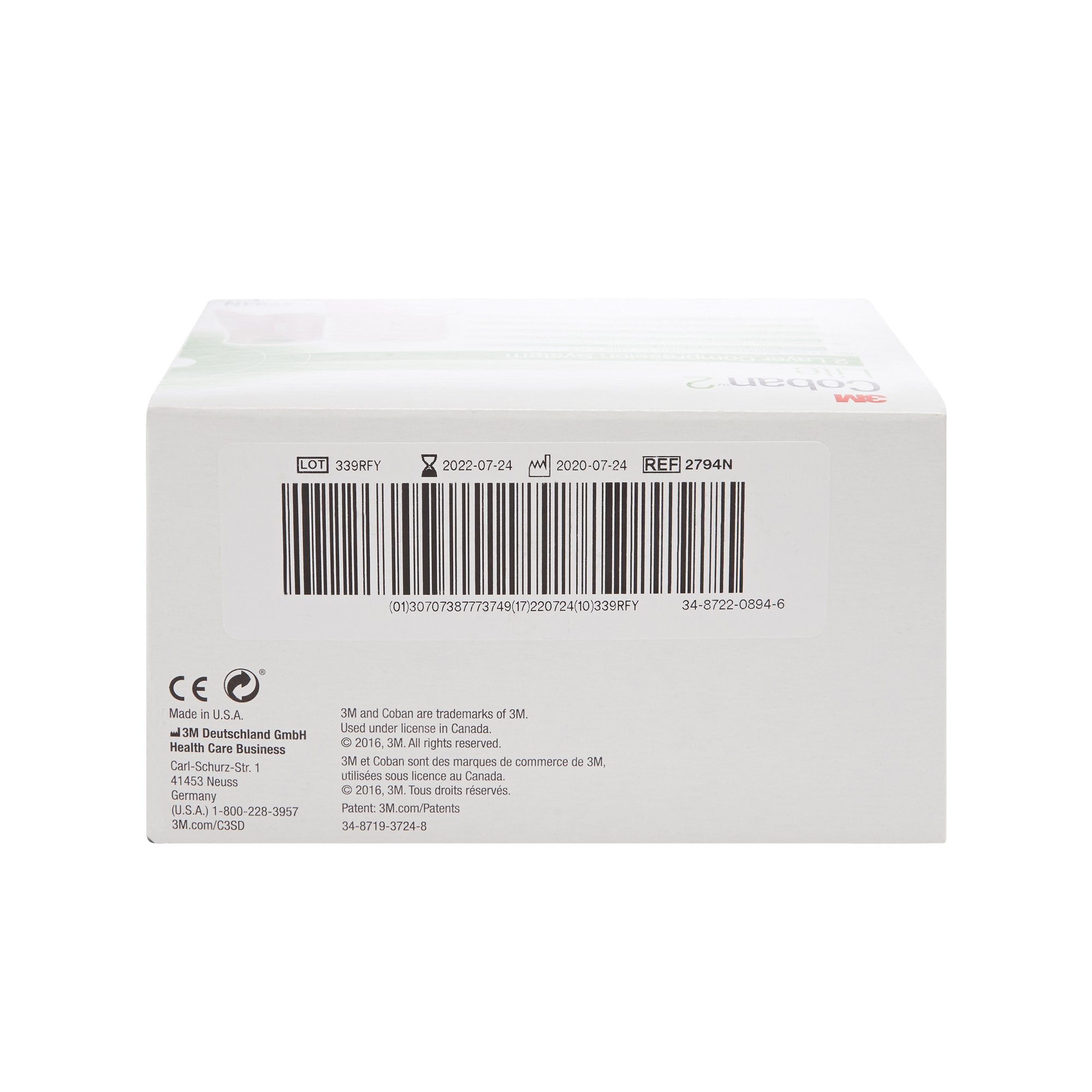 3M Coban 2 Lite Compression Bandage 4in 25-30mmHg Case