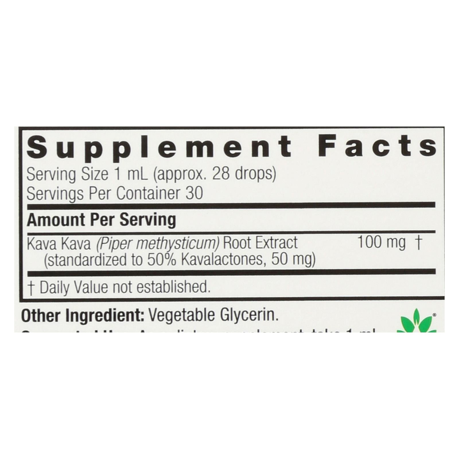 natures answer kava 6 extract alcohol free 1 oz