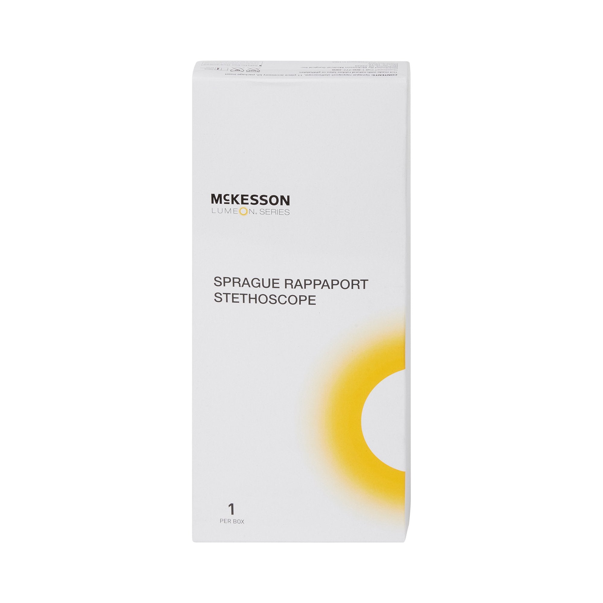 Sprague Stethoscope McKesson LUMEON Blue 2-Tube 22 Inch Tube Double Sided Chestpiece, Packaging Type- Each