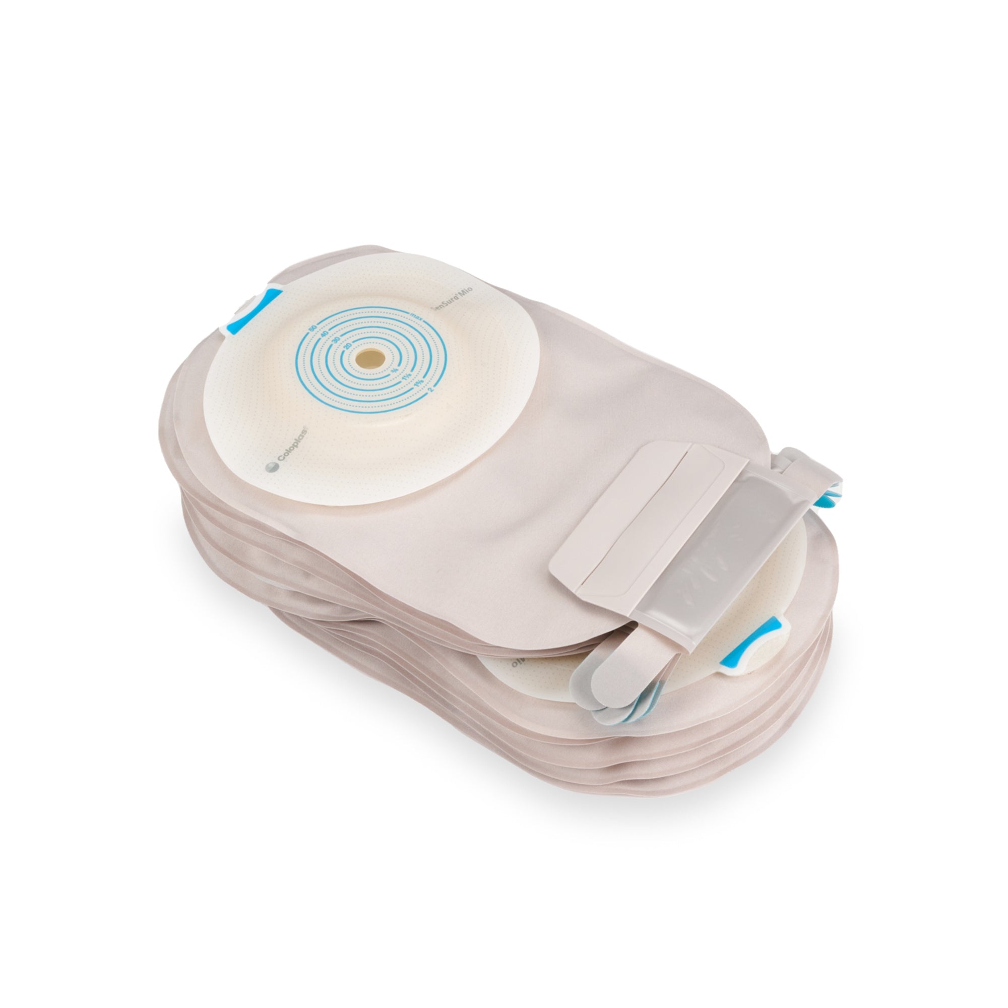 Ostomy Pouch SenSura Mio Convex One-Piece System 11 Inch Length, Maxi Soft Convex, Trim to Fit 3/8 to 2 Inch Stoma Drainable,Packaging Type- Box