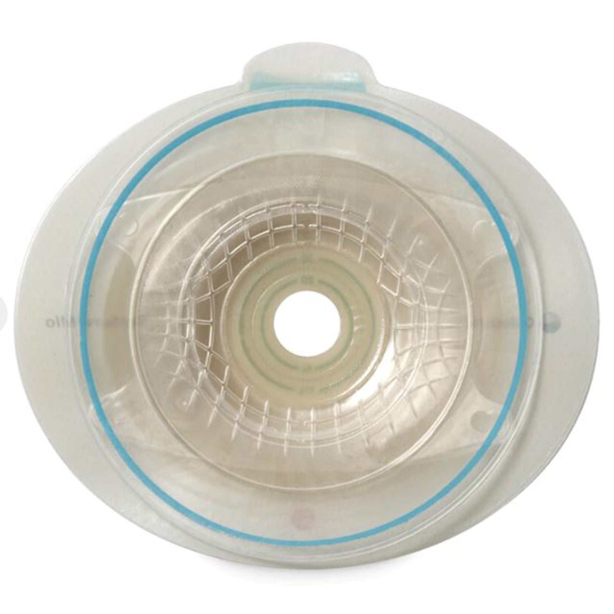 Ostomy Barrier SenSura Mio Click Trim to Fit, Extended Wear Elastic Adhesive 50 mm Flange Red Code System 5/8 to 1-3/16 Inch Opening,Packaging Type- Box