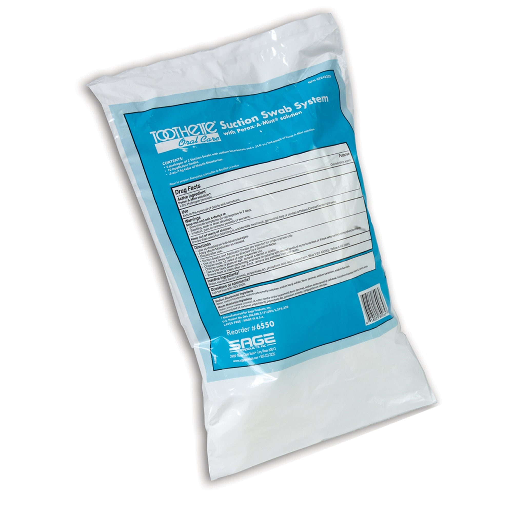 Suction Swab Kit Toothette NonSterile,Packaging Type- Each