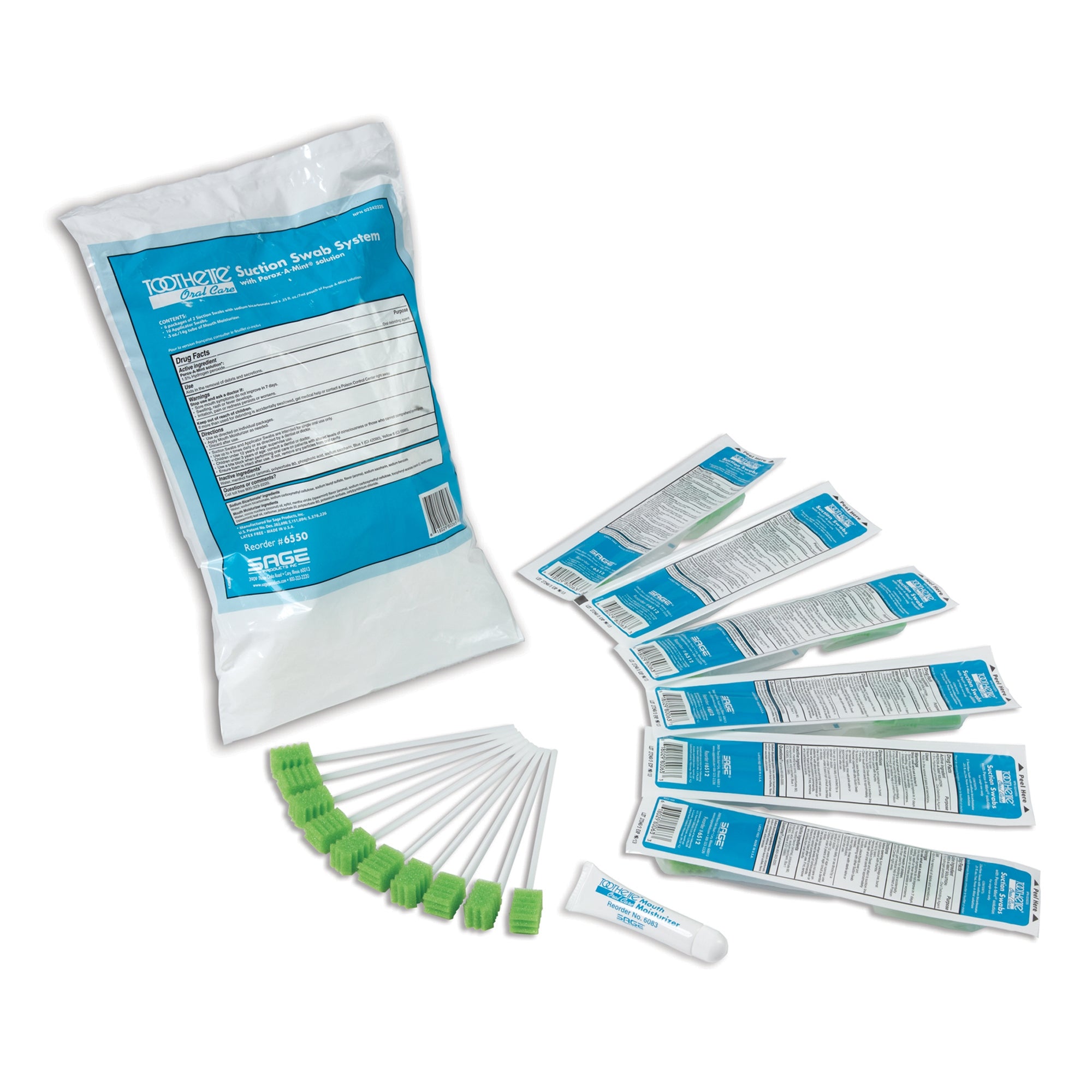 Suction Swab Kit Toothette NonSterile,Packaging Type- Each