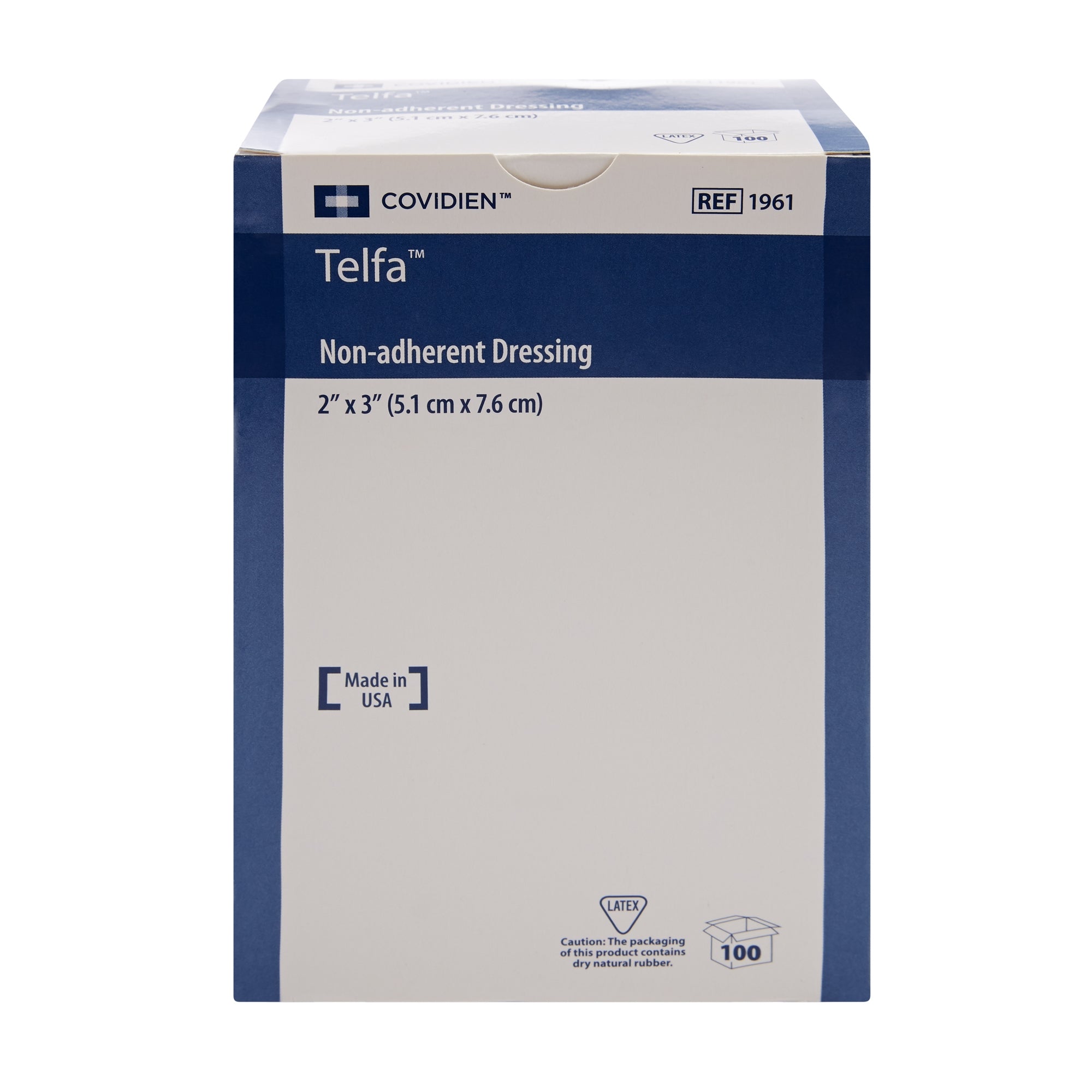 Non-Adherent Dressing Telfa Ouchless 2 X 3 Inch Sterile 1 per Pack, Packaging Type- Case