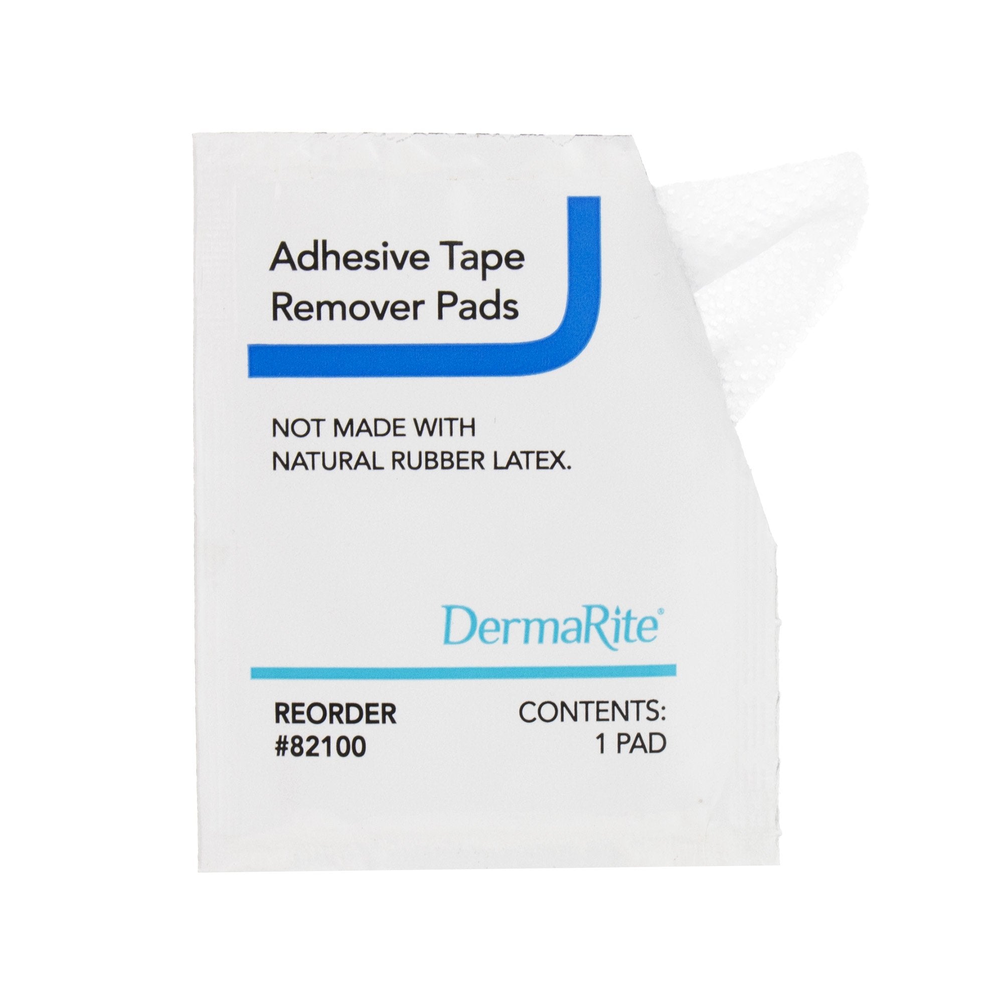 Adhesive Remover DermaRite Pad 1 per Pack,Packaging Type- Box