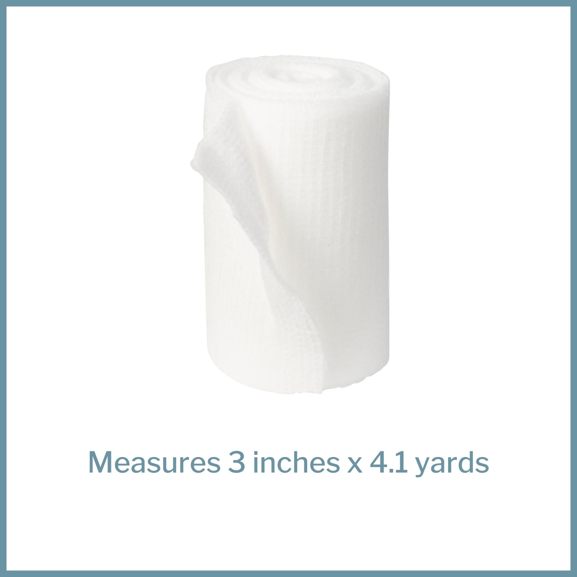 Conforming Bandage McKesson 3 Inch X 4-1/10 Yard Sterile 1 per Pack, Packaging Type- Case