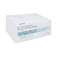 Conforming Bandage McKesson 6 Inch X 4-1/10 Yard Sterile 1 per Pack, Packaging Type- Case