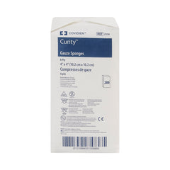 Gauze Sponge Curity 4 X 4 Inch 8-Ply NonSterile 200 per Pack, Packaging Type- Case