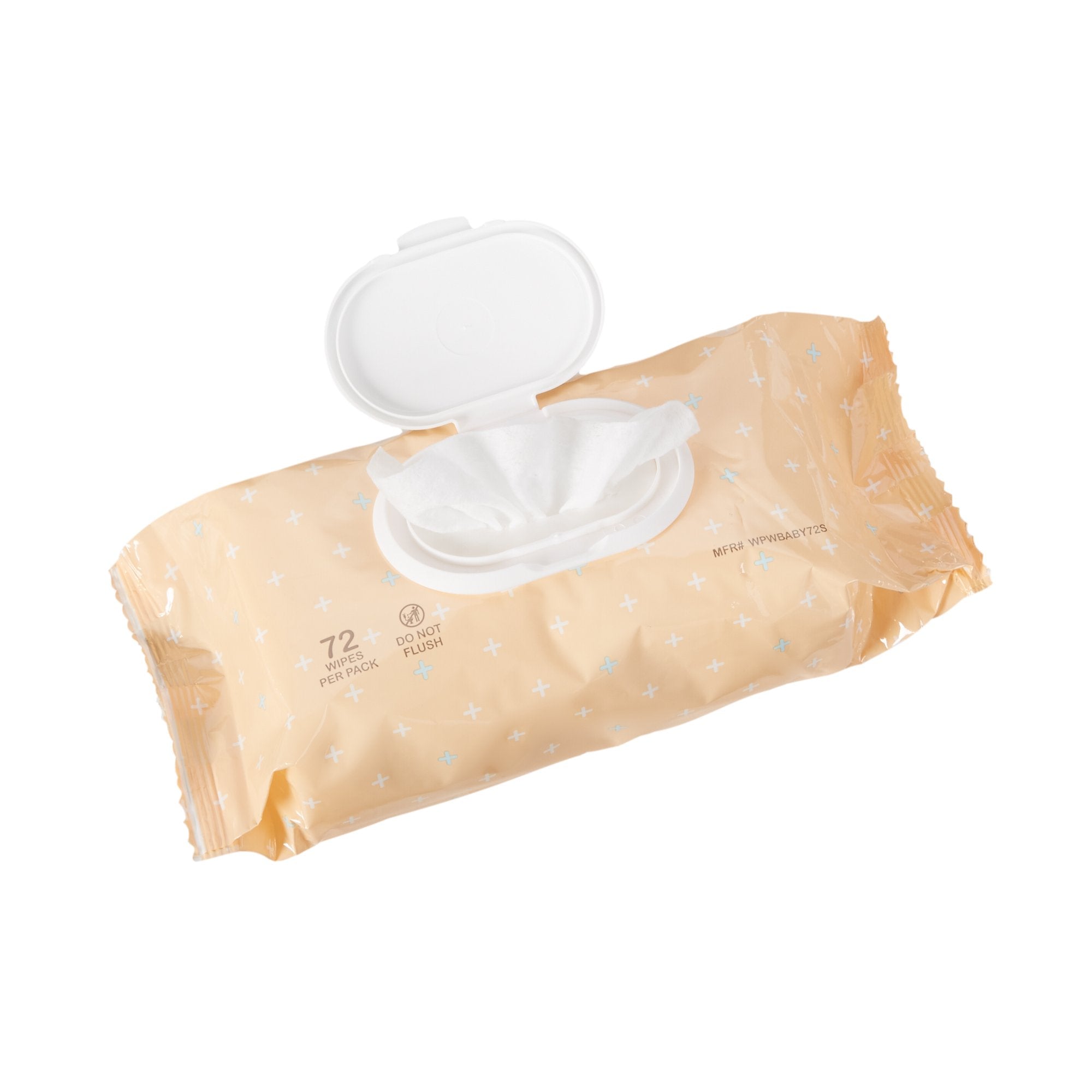 Baby Wipe McKesson Soft Pack Scented 72 Count, Packaging Type- Case