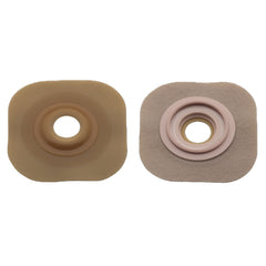 Ostomy Barrier New Image Flextend Precut, Extended Wear Without Tape 57 mm Flange Red Code System Hydrocolloid 1-3/8 Inch Opening | 5/Box - 1-1/4 inch opening