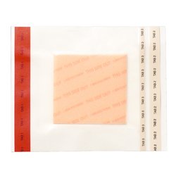 Foam Dressing PolyMem Max 5-1/4 x 5-1/4 Inch With Border Film Backing Adhesive Square Sterile