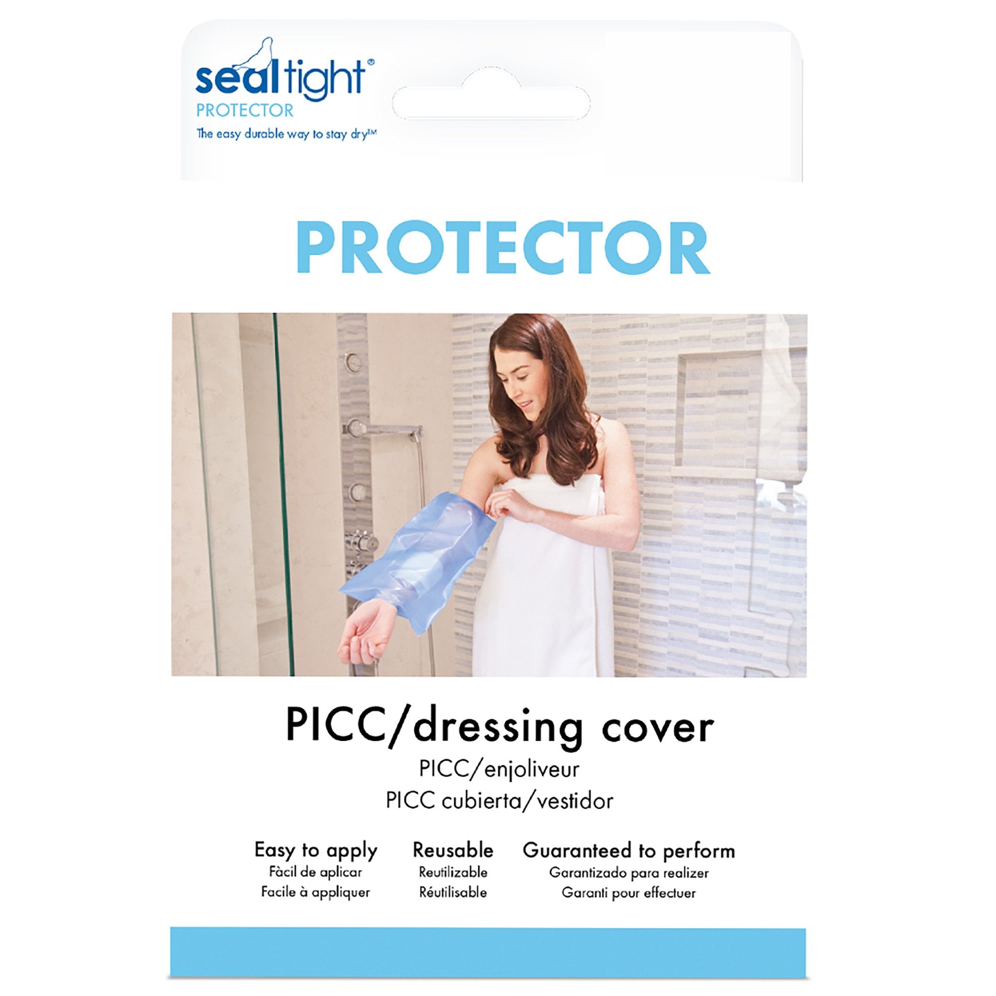 IV Site Barrier Protector SEAL-TIGHT 7 to 10 Inch Upper Arm Circumference Pull On