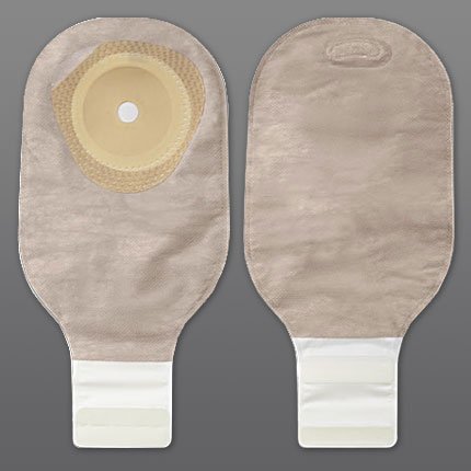 Colostomy Pouch Premier One-Piece System 12 Inch Length 1-3/8 Inch Stoma Drainable