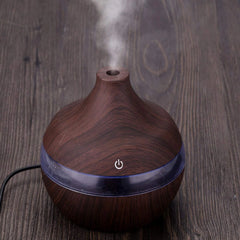 Summer Deals! Essential Oil Diffuser, 300Ml Small Cool Mist Humidifiers, Portable Mini Humidifier   7 Colors LED Light Humidifiers for Bedroom,Home,Travel,Office,Spa,Yoga,Baby Room