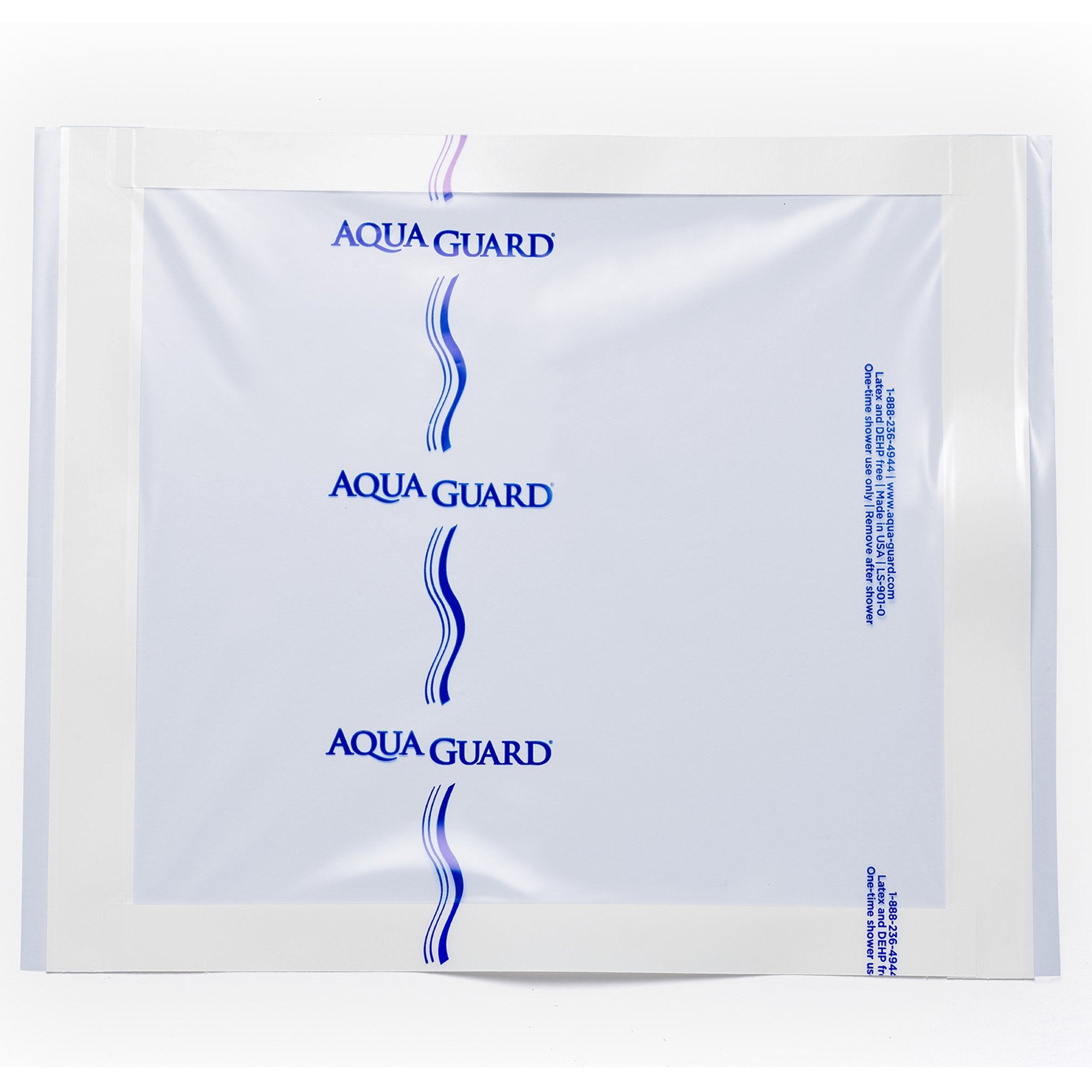 IV Site Barrier Protector AquaGuard Shower Sheet 10 X 12 Inch Adhesive