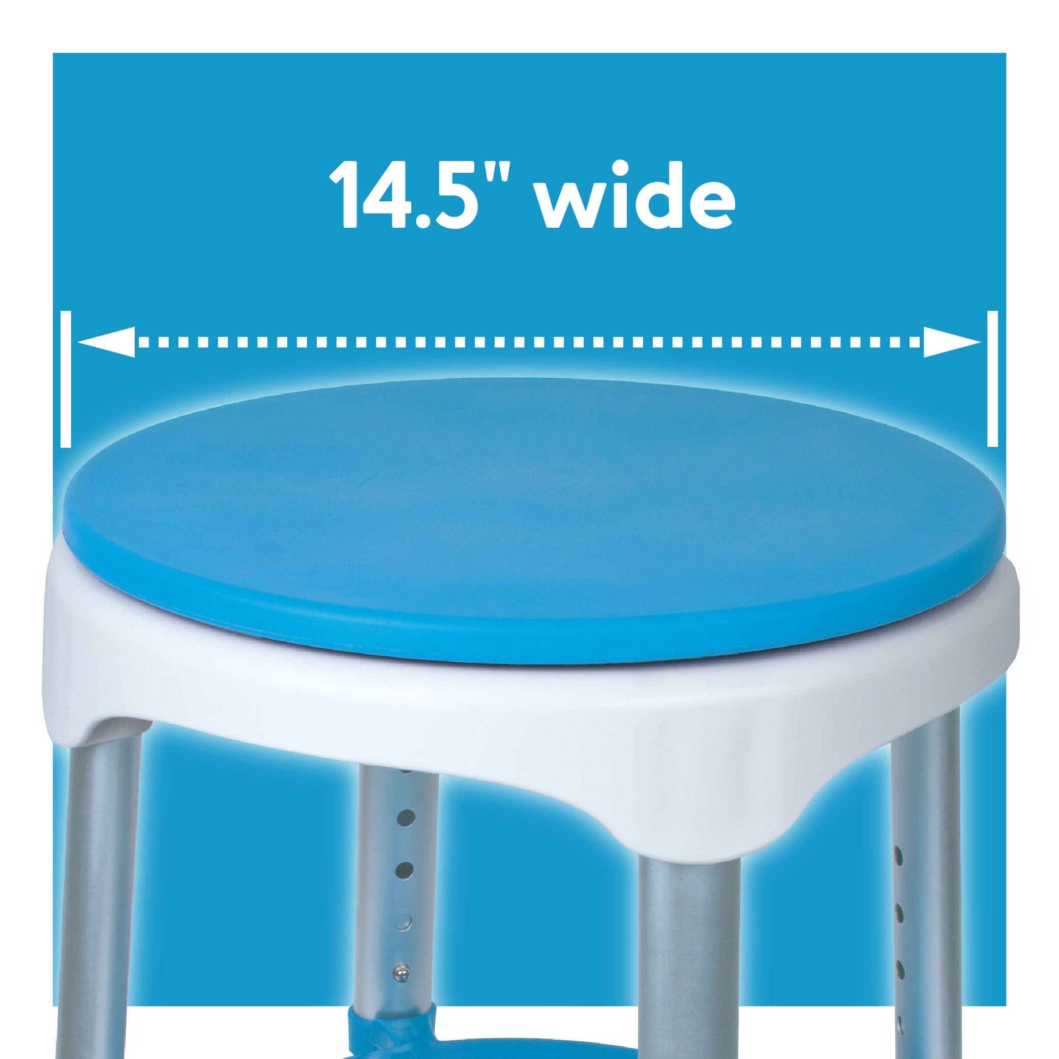 Ez Swivel Shower Stool By Carex
