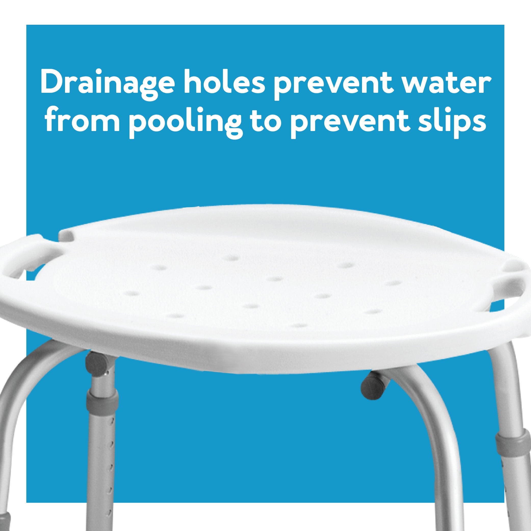 Bath & Shower Seat W/o Back Adjustable  Carex(non-retail)