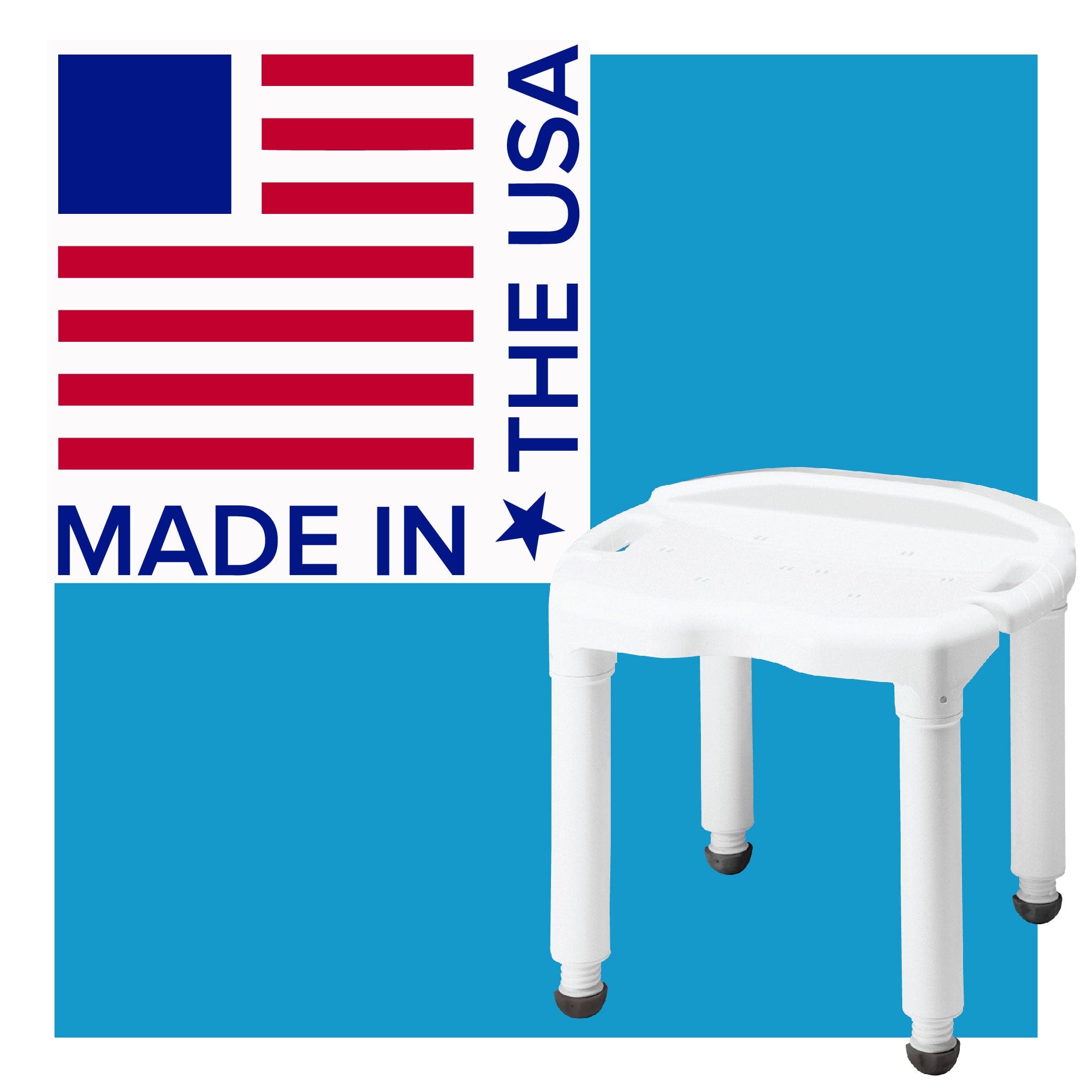 Carex Universal Bath Seat without Back