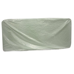 Clear Plastic Mattress Cover, 1.5 mil, 39" x 9" x 90"