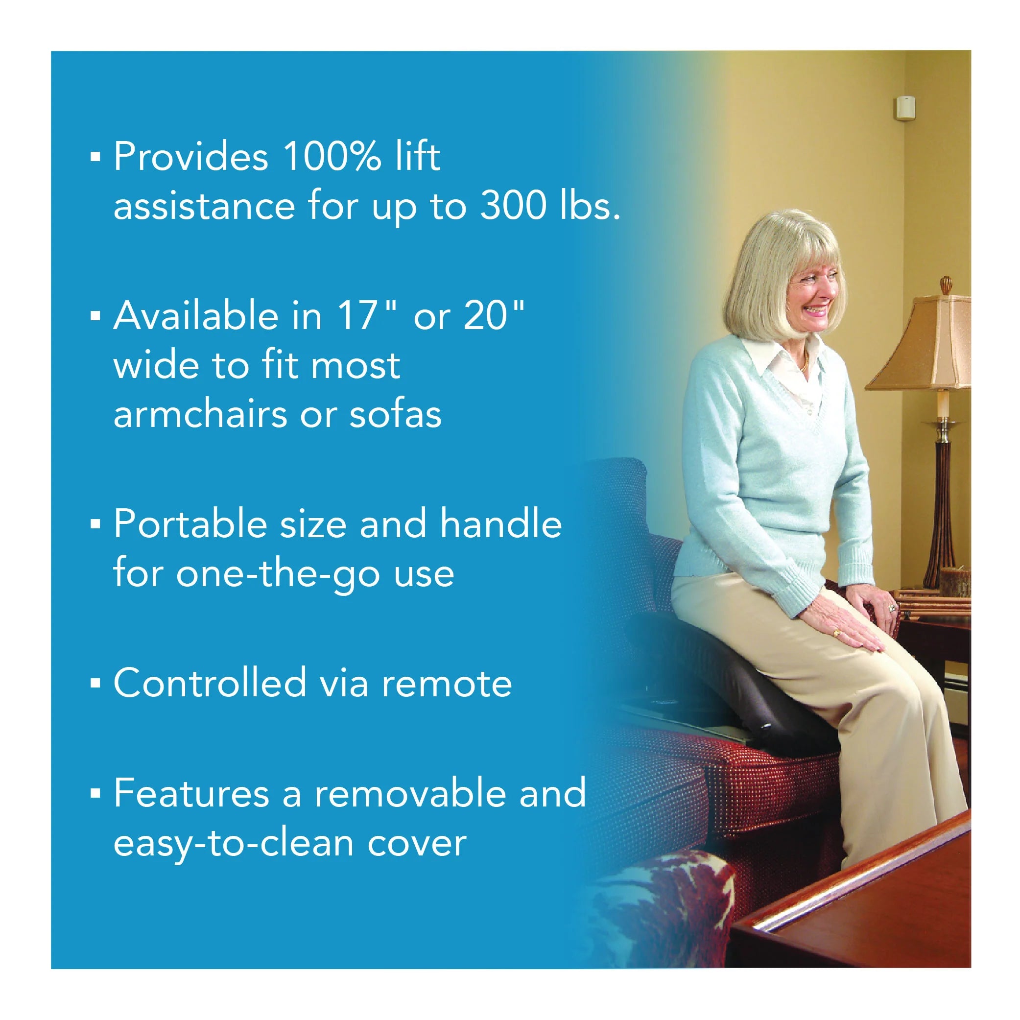 Carex Uplift Premium Power Seat 17