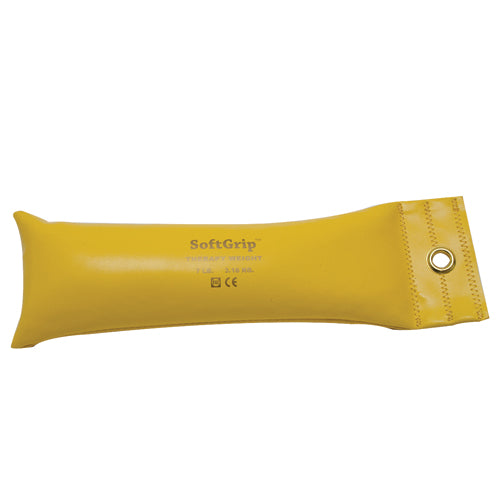 Softgrip Hand Weight 7 Lb  Yellow