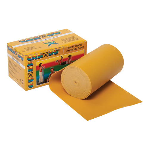 Cando Exercise Band Gold Xxx-heavy 6-yard Roll