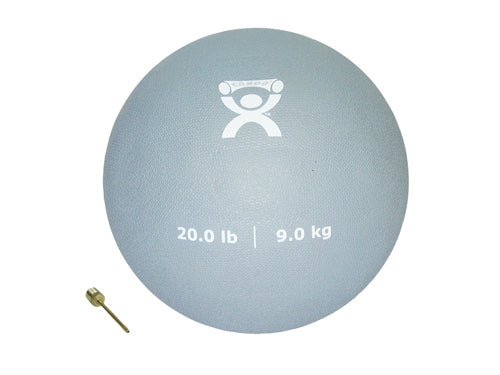 Plyometric Rebounder Ball 20 Lb. Silver   9  Diameter