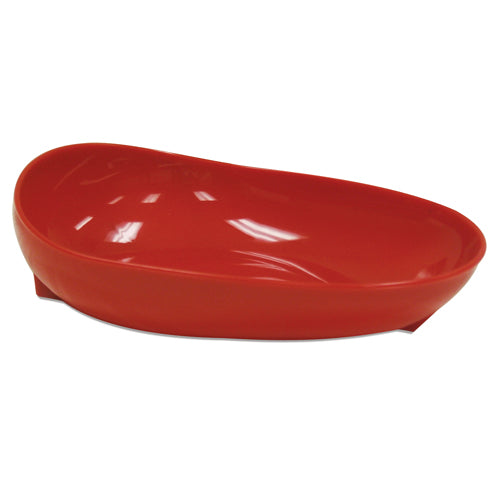 Scooper Dish Redware W/non-skid Base