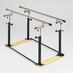 Folding Parallel Bars 7' W/wood Base