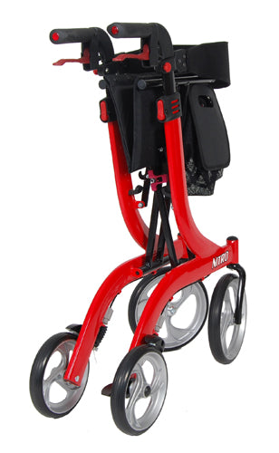 Nitro Rollator  Red - All Care Store