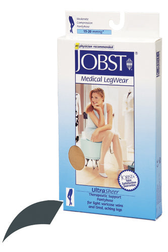 Jobst Ultrasheer 15-20mmhg Pantyhose Antracite Large