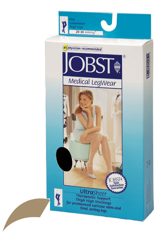 Jobst Ultrasheer 20-30mmhg Thigh Hi Small (pr) Honey