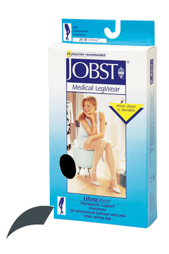 Jobst Ultrasheer 20-30mmhg Pantyhose Antracite Large