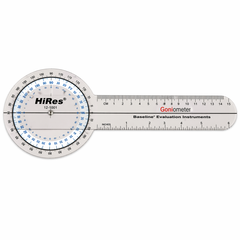 Baseline Hires Goniometer 6  Plastic 360 Degree