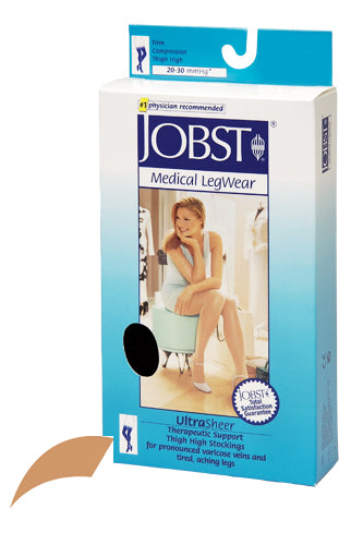 Jobst Ultrasheer 20-30 Thigh Hi Sun Bronze Large