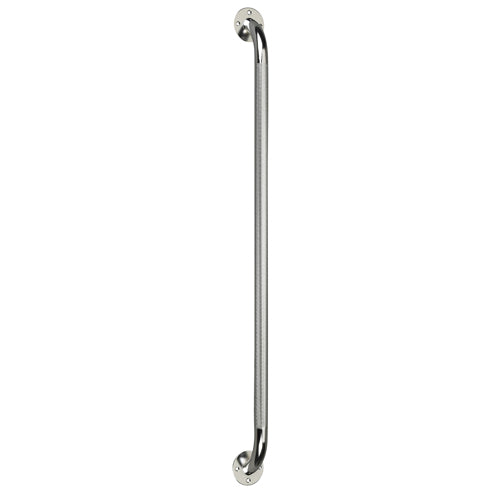 Grab Bar- Knurled Chrome 24in - All Care Store 