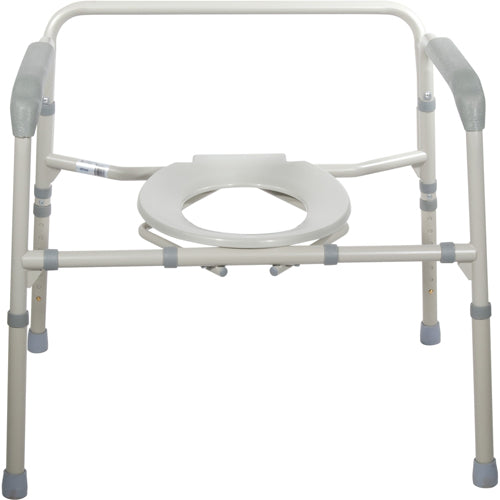 Bariatric Folding Commode 650 Lb. Capacity