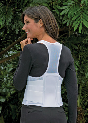 Cincher Female Back Support Large White - All Care Store