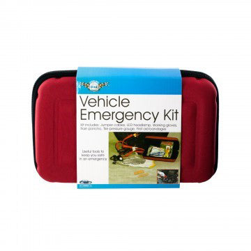 Vehicle Emergency Kit W/zippered Case