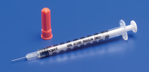 Monoject Insulin Syringes 1/2cc 28g Bx/100
