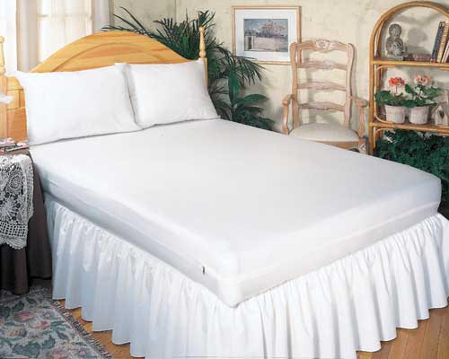 Mattress Cover Allergy Relief Calif King-size 72 X84 X9 Zip