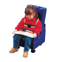Skillbuilders 2-piece Mobile Floor Seat  Large W/wood Base