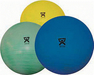 Cando Deluxe Abs Inflatable Ball  45cm (17.7 )  Yellow