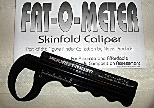 Figure Finder Fat-o-meter Plastic Skinfold Caliper