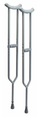 Bariatric Crutches (pr) Tall Steel (gf)