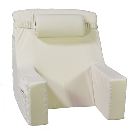 Bed Lounger W/cervical Roll 24  X 24   15.5  Poly Foam
