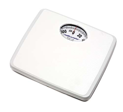 Square Analog Health-o-meter Scale (330 Lb) Capacity