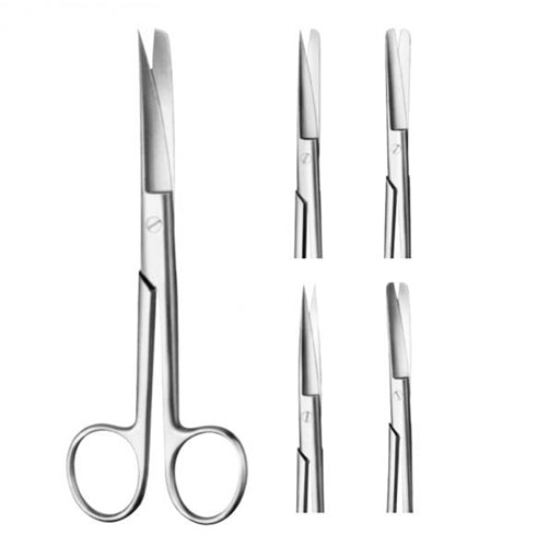 Operating Scissors- Sharp/sharp- 5 1/2  Straight