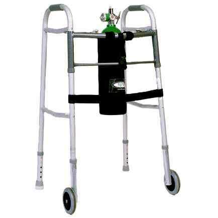 Tote Oxygen Tank Carrier Fits D-cylinder For Wheeled Walker