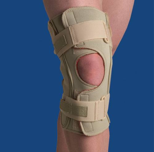 Knee Brace  Open Wrap Range Of Motion  Extra Small